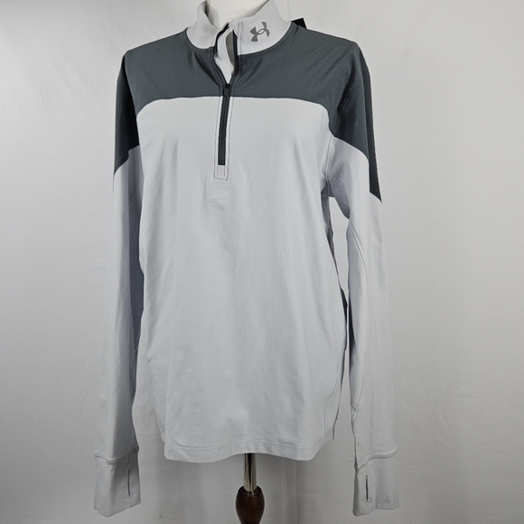 Under Armor half zip windbreaker jacket size large - Picture 12 of 12